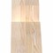 Ekena Millwork Portland Smooth Timber Gable Bracket, Douglas Fir, 48"W x 10"H x 5 1/2"D x 5 1/2"F, 5/12 Pitch GBW048X10X0606POR00SDF - alternate 3